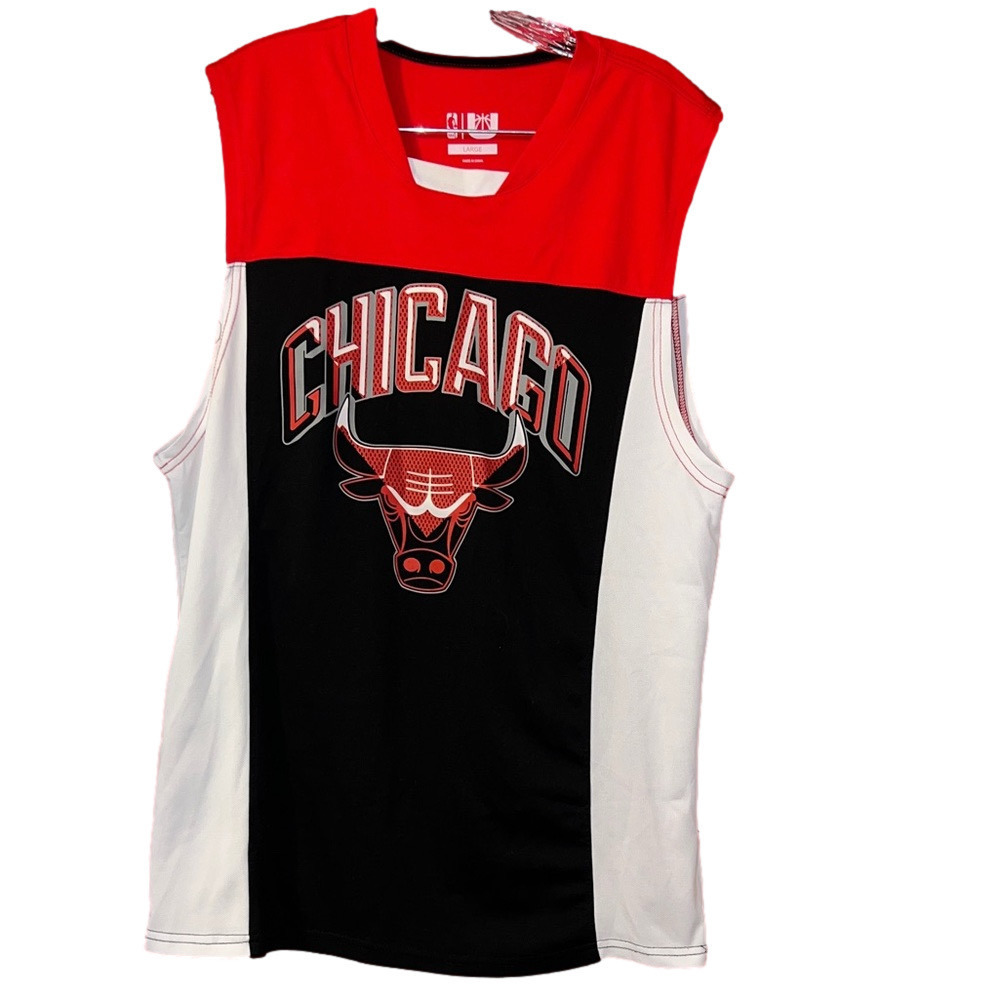 Swingman Chicago Bulls Michael Jordan Pippen Adult Jersey NBA Basketball sz L